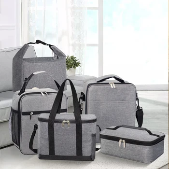 TY Мека чанта-хладилник, термосумки, чанта за пикник за обяд, кутия за работа, жени /мъже, пътуване, семейна ваканция