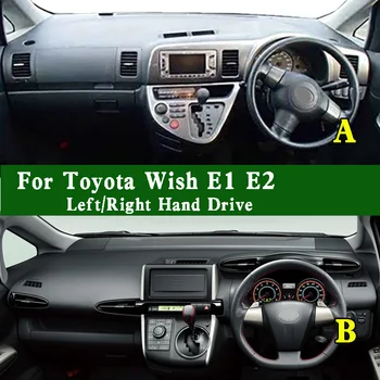 За Toyota Wish E1 MK1 E2 MK2 E20 E25 E21 E22 Dashmat Покриване на Арматурното табло Тампон Върху таблото Подложка За Арматурното табло, Защита От Мръсотия Украса