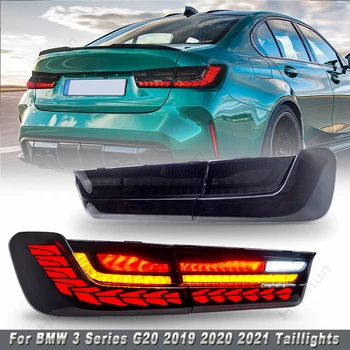За BMW Серия 3 G20 M3 G80 330 340i 320i 325i 2019-2022 OLED GTS Задните Светлини Задна Светлина Задните Светлини са Изцяло led Динамичен
