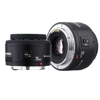 Нова марка на YONGNUO Обектив За камера F2 Широкоъгълен Основен обектив YN 35 мм F2.0 F2N Обектив За Canon Планина За DSLR Canon 600D 70D 60D 6D