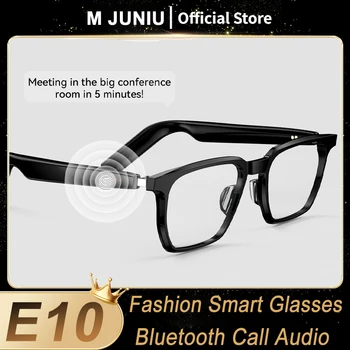 E10 Умни очила Безжични слънчеви очила Bluetooth 5.0 на открито интелигентни аудио спорт хендсфри Управление на музика анти-сини очила
