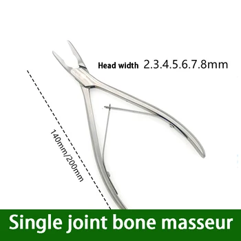 Ортопедични инструменти за домашни любимци с един суставом, щипки за обглоданных кости, директни извити щипки за обглоданных на костите