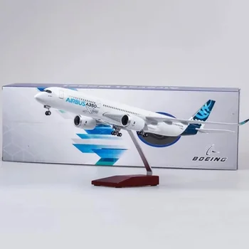 47 СМ Самолет A320 НЕО/A350/A380 на Air Airlines Модел Играчки за Леене под Налягане От Смола Колекция от Самолети Украса Дисплей Подаръци За Феновете