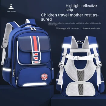 водоустойчив детски училищни чанти, раница за начално училище за момичета и момчета, ортопед раница, училищна чанта, детска чанта за книги, Mochila Infantil