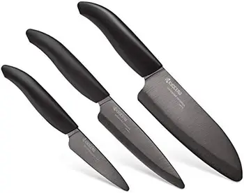 Набор от ножове Advanced ceramic Revolution Series, Бяла, Размери ножове 5,5