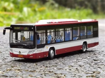 1/64 Автобусна лента Пекин № 18 BK6120, формовани под налягане модел кола, играчки, хобита, подаръци, колекция, дисплей, декорации