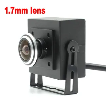 Мини Аудио AI ВИДЕОНАБЛЮДЕНИЕ 5-мегапикселова POE IP Камера С ниска осветление на Мрежова Сигурност 48V XMEye ONVIF H. 265 с обектив 1,7 mm