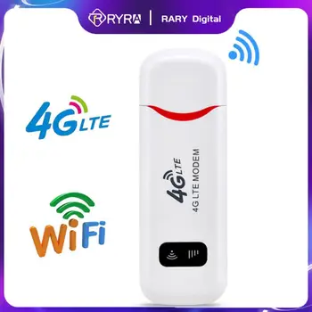 RYRA LTE 4G безжичен рутер USB Донгл 150 Mbps модемная пръчка мобилна широколентова връзка Сим-карта Безжичен адаптер 4G карта рутер домашен офис