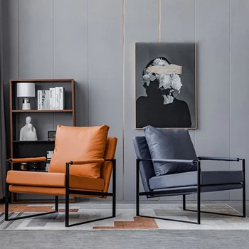 Скандинавските Столове За Всекидневна Творчески Разтегателен Модерен Минималистичен Луксозен Дизайнерски Постмодерното Столове За Почивка Мебели За Помещения
