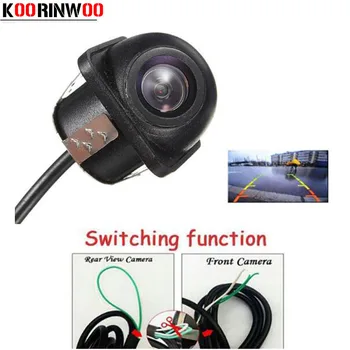 Koorinwoo CCD 170 градуса автомобилна камера за обратно виждане/предна камера Превключване на задна скорост Резервната камера за кола Аксесоари за паркиране