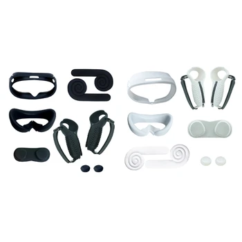Игри набор от силиконови защитни покривала за слушалки PICO 4, защитно покритие за лице