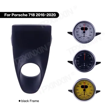Авто хронометър за Porsche 718 2016-2020 интериор на таблото и централните часовници с компас електронен измерител на времето часовници аксесоари