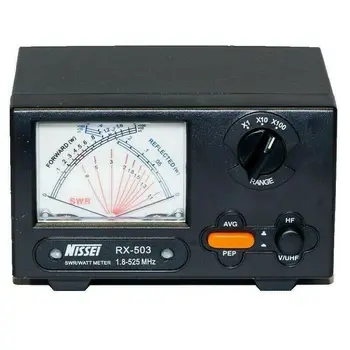 Оригинален NISSEI RX-503 1,8-525 Mhz 2/20/200 W Двустранно Радио на къси вълни на УЛТРАВИОЛЕТОВИТЕ Стоящ КСВ Цифров електромера RX503 Произведено в Тайван