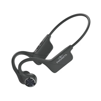 Безжични слушалки с костна проводимост Type-c Bluetooth слушалки, водоустойчива спортна слушалки с микрофони за тренировки, бягане, шофиране