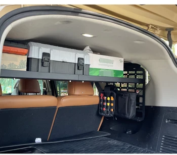 За Nissan Terra 2018 2019 2020 2021 Модификация на модулни панели за съхранение, полици за боклук в задния багажника Molle panel