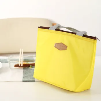 Модерен преносим термоизолированная чанта за обяд, чанта-хладилник, ланчбокс, чанта за съхранение, дамска чанта, голяма пазарска чанта за хранене, самозалепваща опаковка