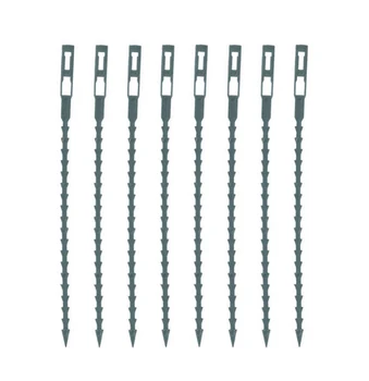50 бр. кабелна замазка самоблокирующаяся пластмасови проводници, кабелни превръзки с цип, зелена крепежное пръстен, многофункционална градински замазка от риба кост, кабелна замазка за свързване