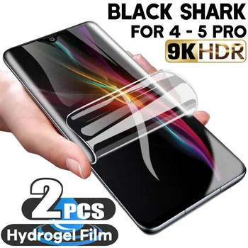 2 елемента Гидрогелевая филм на Защитно фолио за екрана Xiaomi Black Shark 5 4 3 3 Pro Защитно фолио за екрана Black Shark 5 Pro Без Стъкло