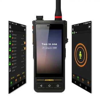 (Новост 2023 г.) ANYSECU/RUNBO E81 Издръжлив и водоустойчив смартфон DMR + UHF POC Преносима радиостанция 2500 ма Мобилни телефони, 4 + GB 64 GB Телефон Android