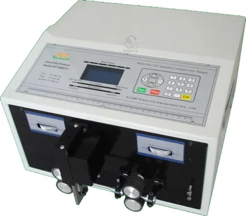 Компютърна автоматична машина за източване на кабели SWT508-C, машина за източване на кабели с LCD дисплей