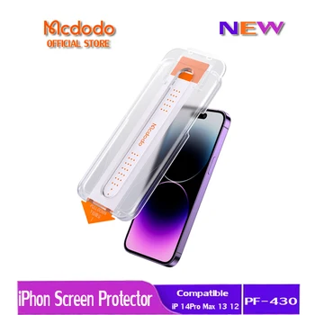 Mcdodo Защитно фолио за екрана на iPhone 14 Pro Max DH От Закалено Стъкло Защитно Фолио за Apple iPhone 13 12 Max 2 елемента