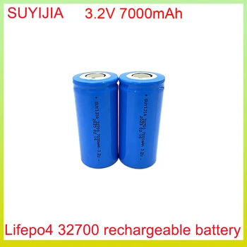 Lifepo4 32700 3.2 В 7000 ма Фенерче електрически инструменти, Електрически мотор акумулаторна батерия с голям капацитет Реален капацитет