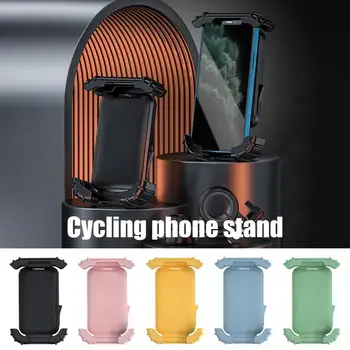 Универсален държач за телефон на вашия мотоциклет, противоударное планина за мобилен телефон колело, въртене на 360 градуса, защита от разклащане, държач за смартфон на мотор