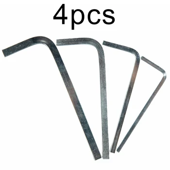 Ръчни инструменти с гаечен ключ, набор от отвертки, L-образна форма, квадратна сребърна корона 3-6 мм, 4 бр., хром-ванадиевая стомана за изтегляне
