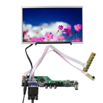 HDM I VGA USB AV такса LCD контролер с 10.1-инчов LCD екран с 1366x768