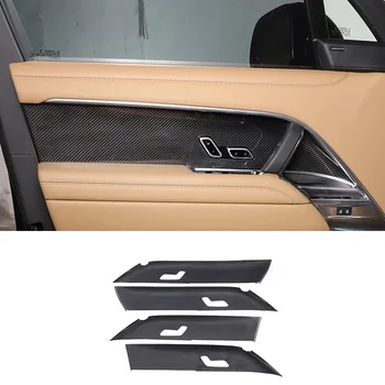 Покритие на вътрешната врата на таблото на автомобила от този въглеродни влакна, подходящи за Land Rover Range Rover Vogue L460 2022-2023