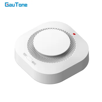 GauTone Детектор за дим 433 Mhz Сензор за пожароизвестяване Домашна система за сигурност, пожарна обзавеждане smokehouse