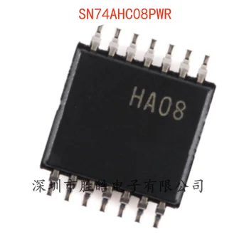 (5 бр) на НОВ SN74AHC08PWR четириядрен 2-вход положителен сигнал с интегрална схема TSSOP-14 SN74AHC08PWR