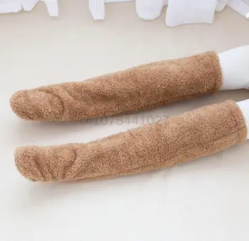 Зимни топли чорапи за краката за жени и мъже, богат на функции легло за спане с едно одеяло, стари студени крака, топли чорапи за сън, затопляне на краката