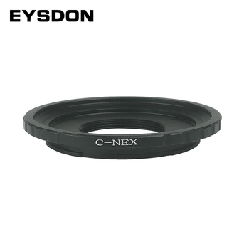 Адаптер за закрепване на обектива EYSDON Конвертор C в NEX, Съвместим с обективи ВИДЕОНАБЛЮДЕНИЕ/Cine с монтиране на C фотоапарат Sony E-Mount