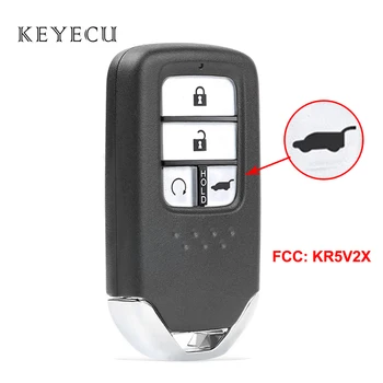 Идентификатор на FCC: KR5V2X Умно Дистанционно Кола Ключодържател 4 Бутона 433,92 Mhz ID47 Чип за Honda Pilot A2C83162500