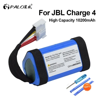 Батерия за динамиката на PALO Висок Капацитет 3,7 В 10200 ма За JBL Charge4 Charge 4 ID998 SUN-INTE-118 Безжични акумулаторни Батерии за Високоговорители