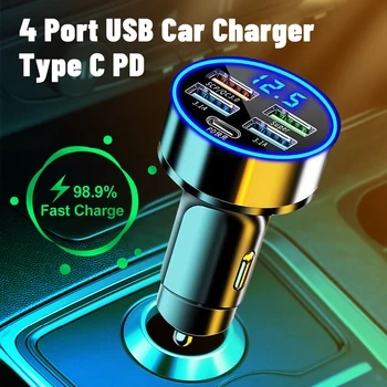 150 W 4 порта USB зарядно устройство за Бързо зареждане на PD Quick Charge USB 3,0 C адаптер за зарядно устройство за мобилен телефон