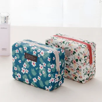 Косметичка за съхранение, скъпа мини преносим ръчния багаж за момичета, чанта за съхранение на тоалетни принадлежности, органайзер за красота, цветен чанта, козметични чанти