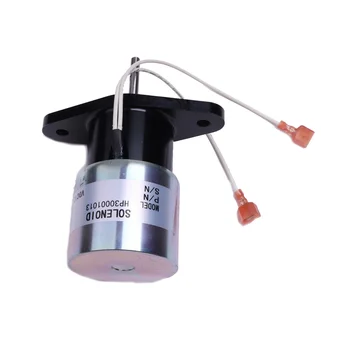 0250-12A2UC11S3 Електромагнитен клапан на багер за електрически части Електромагнитен клапан за прекъсване на горивото 24