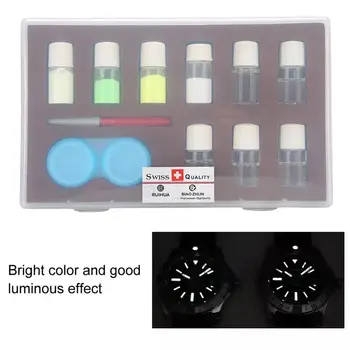 Светлинен флуоресцентно набор от аксесоари за ремонт часа за часовщика