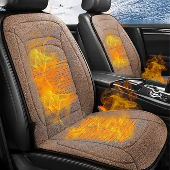 12 В 24 В Калъф за възглавници автомобилни седалки с отопление, отопление на седалки, лед домакински възглавница Cardriver, възглавници за седалки с подгряване, автомобилни аксесоари
