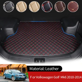 за Volkswagen VW Golf Mk6 Jetta SportWagen 2010 ~ 2014 Авто подложка за багажника, товарни подложки за задния багажник, тава за багаж, водоустойчив килими
