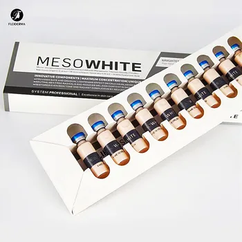 Комплект за грим 10 бр./компл. 5 мл BB-крем за кожата Meso White осветляющая серум Естествен телесен цвят коректор Make Up CC Foundation