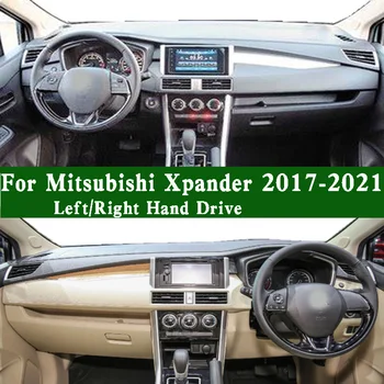 За Mitsubishi Xpander Sport GLS 2017-2021 Dashmat покриване на арматурното табло, тампон върху таблото, подложка за арматурното табло, бижута, предпазват от замърсяване