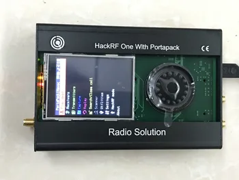 Най-новата версия на PORTAPACK + HACKRF ONE Програмируемо радио СПТ с честота от 1mhz до 6 Ghz + метален корпус + 0,5 стр./мин TXCO + LCD сензорен дисплей