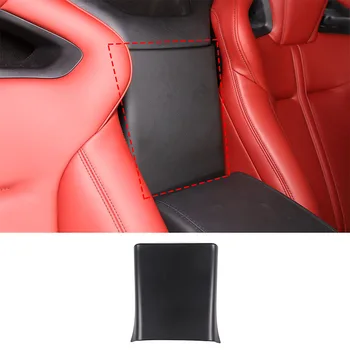 За Jaguar F-TYPE 2013-2024 ABS, матиран черен автомобилен подлакътник, задна декоративна стикер, аксесоари за интериор на автомобила