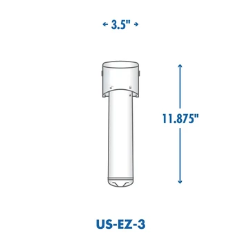 Ez-Заменяеми филтър за питейна вода под мивката - подобрено филтриране