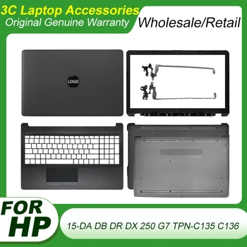 Чисто нов Оригинален Калъф за лаптоп HP 15-DA DB DR DX 250 G7 TPN-C135 C136 LCD делото/се Преден панел/Линия / Акцент за ръце/Отдолу на Капака на корпуса