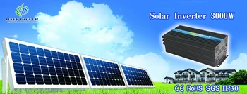 Одобрен CE SGS RoHS автономен инвертор 3000 W, инвертор слънчева енергия 3000 W