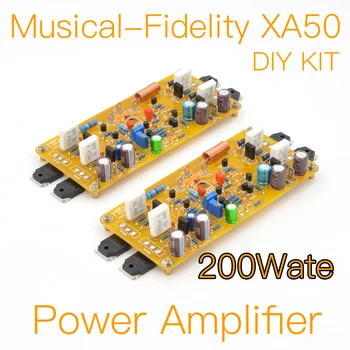 MOFI-Musical-Fidelity XA50 200Wate Усилвател на мощност 4Ω САМ KIT & готова такса